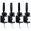 4Pièces Support Tête Mannequin Acier Noir Usage Salon 11