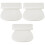 3Pièces Coussin De Bain Antidérapant Idéal Pour Spa Et 3