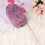 3Pièces Coton Pour Art Mural Macramé Souple Couleur Violet 10