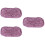 3Pièces Coton Pour Art Mural Macramé Souple Couleur Violet 7