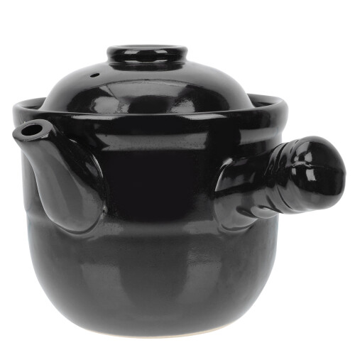 2Pièces Casserole Noire En Céramique, Anti-Dérapant, Usage Multiple 1