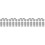 100Pièces Clips Fixation Perruque Plastique Noir 9