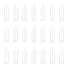 1500Pièces Clips Transparent Fixation Vêtements Polyvalent