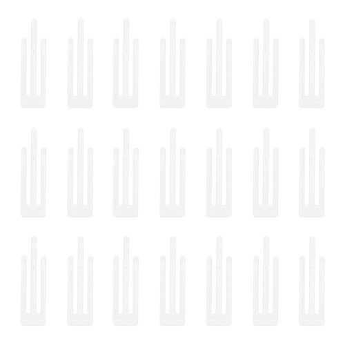 1500Pièces Clips Transparent Fixation Vêtements Polyvalent