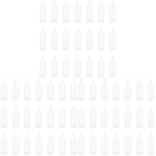 1500Pièces Clips Transparent Fixation Vêtements Polyvalent 1