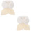 2Pièces Écharpe Beige Douce Hiver Style 6