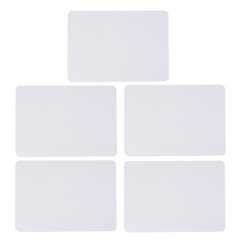 10Pièces Tableaux Blancs Sans Cadre Pour Dessin Et Notes À