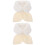2Pièces Écharpe Beige Douce Hiver Style 5
