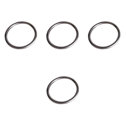 4Pièces Anneaux Wing Chun Argent Renforcent Bras Usage 2