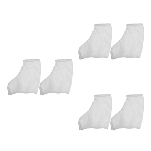 3Pièces Protège-Chaussures De Skate Blancs Élastiques Résistants 2