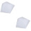 40Pièces Gabarits Plastique Transparente Pour Perles DIY Durable 5