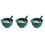 3Ensembles Bols Cuisine Vert Céramique Multiple 4