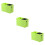 3Pièces Pochette Vert Pour Ciseaux De Salon Capillaire Capacité 9