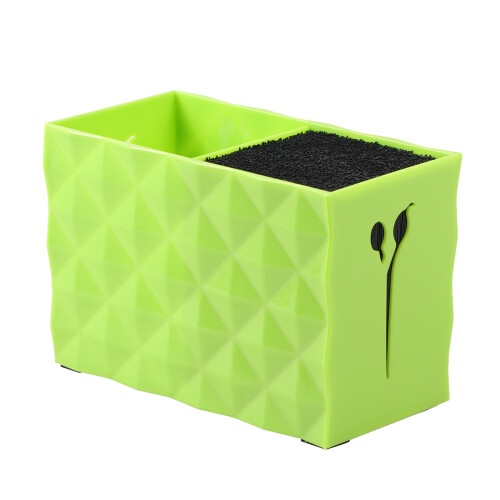 3Pièces Pochette Vert Pour Ciseaux De Salon Capillaire Capacité