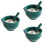 3Ensembles Bols Cuisine Vert Céramique Multiple 6