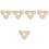15Pièces Décor Bébé Bois Khaki Photo Noms 4