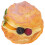 2Stk Lebensechte PU Dessert Puff Modelle Verzierung 3