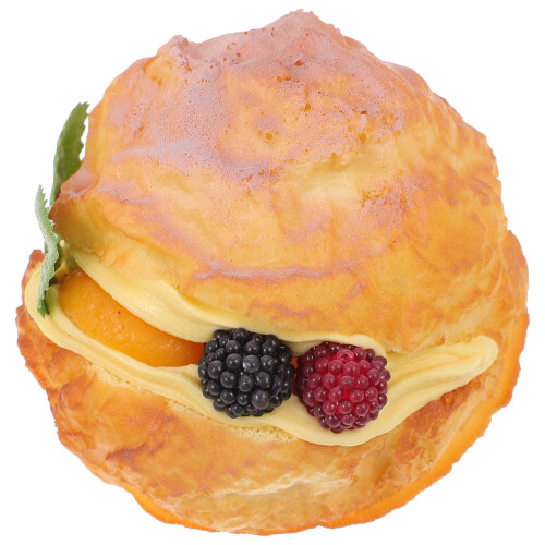 2Stk Lebensechte PU Dessert Puff Modelle Verzierung 2