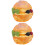 2Stk Lebensechte PU Dessert Puff Modelle Verzierung 7