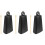 3Pièces Percussion Enfants Métal Noir Accessoire Musical 6