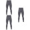 3Pièces Leggings Polyester Et Flexible 6