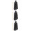 3Pièces Percussion Enfants Métal Noir Accessoire Musical 10