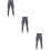 3Pièces Leggings Polyester Et Flexible 8