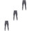 3Pièces Leggings Polyester Et Flexible 4