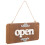 Bois Durable Ouvert Fermé Pour Porte Boutique Bar Café 1