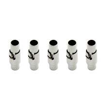15Pièces Embouts Métal Argent 3Mm Magnétique DIY