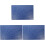 3Pièces Tapis PP Bleu Pour Gravure Découpe Antidérapants 5
