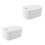 2Pièces Chauffe Lingettes Bébé Portable ABS PP Durable 3