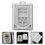 5Pièces Plateau Design Perles Plastique Gris Pour DIY 5