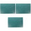 3Pièces Tapis De Travail Vert Double-Face Pour Couture Scrapbooking 3