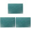 3Pièces Tapis De Travail Vert Double-Face Pour Couture Scrapbooking 2