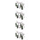 4Sets Assorted Color PVC Mini Trees and Deer Models for Diorama Use 9