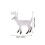 4Sets Assorted Color PVC Mini Trees and Deer Models for Diorama Use 10