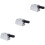 3Pcs Right Angle for Woodworking and Door Locks 5