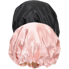 4Pièces Bonnets Satin Confortables Protection Femme