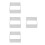 4Pcs Square Stainless Steel Mousse Rings Silver Cake Pastry Cutter 9