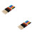 10Pairs 7A Wood Drum Sticks Maple Drum Mallets Multicolor for Drummers 7
