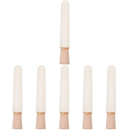 6Pièces Bâtons Bois Confortables Pour Fabrication 2