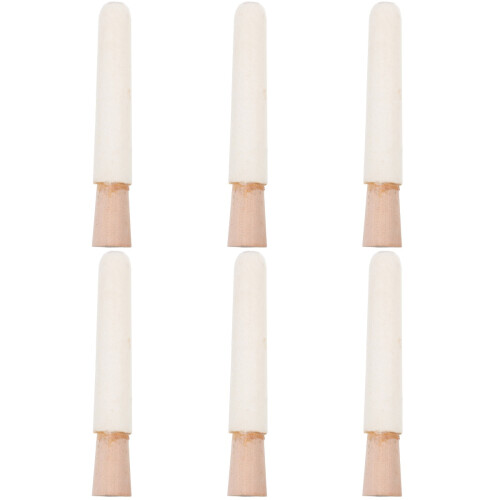 6Pièces Bâtons Bois Confortables Pour Fabrication 1