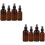 8St Make-Up Sprayfles , Koffiekleur, Navulbaar Met 6