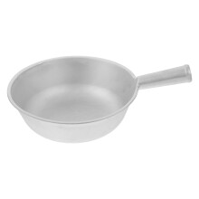 2Pcs Aluminum Water Scoop Silver Short Handle Kitchen Utensil