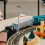 5Pièces Lampes Miniatures Ferroviaires Métal ABS Décor Table De Sable 6