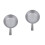 2Pcs Aluminum Water Scoop Silver Short Handle Kitchen Utensil 8