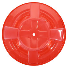 2Pièces Protection Plastique Rouge Usage Cuisine Facile