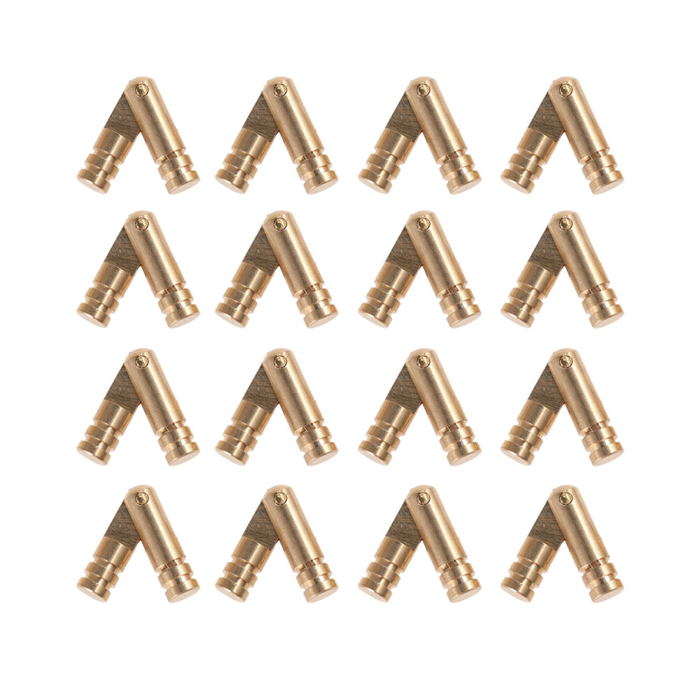 150Pcs Golden Case Hinges With Automatic Closing Feature 301581193731