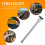 5Pièces Lampes Miniatures Ferroviaires Métal ABS Décor Table De Sable 8